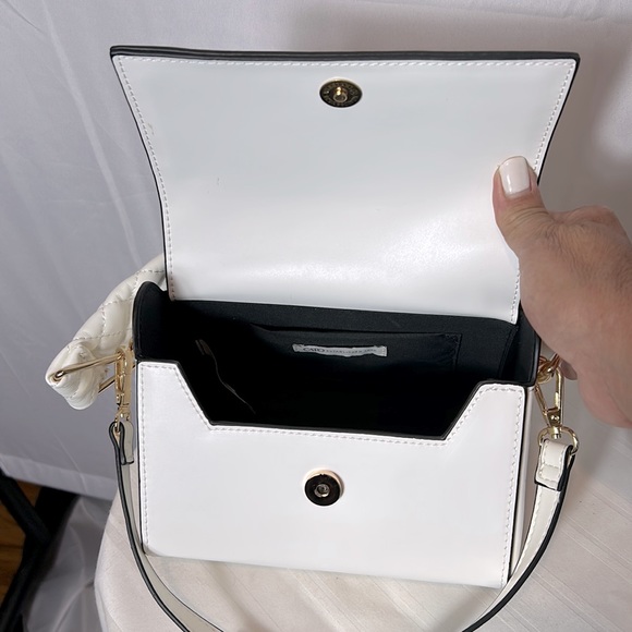 Cato Bags Cato White Shoulder Handbag Detachable Shoulder Strap